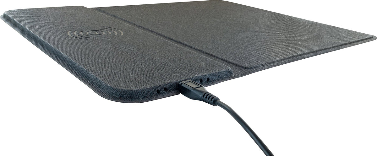 Kabellose PC-Maus mit QI-Mauspad