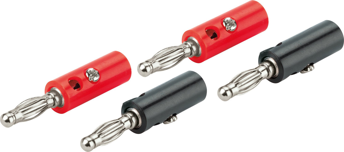 Bananenstecker 4er Set