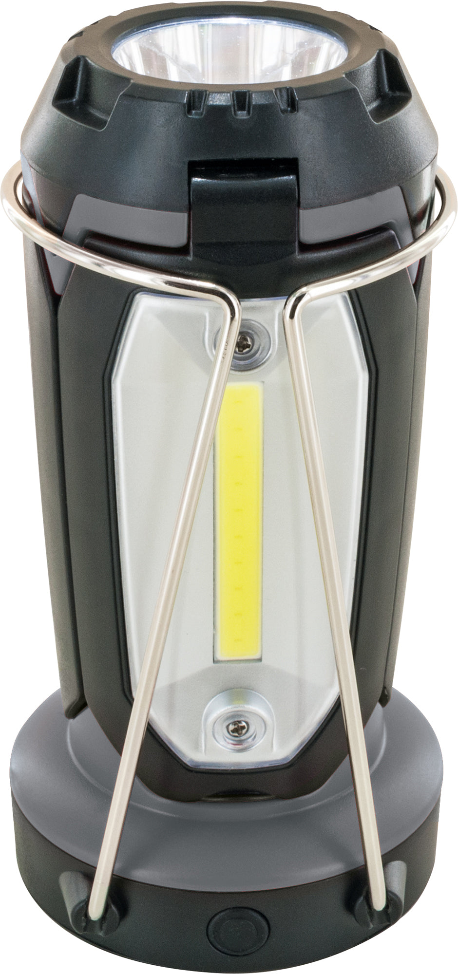 Camping-Leuchte mit integrierter Powerbank