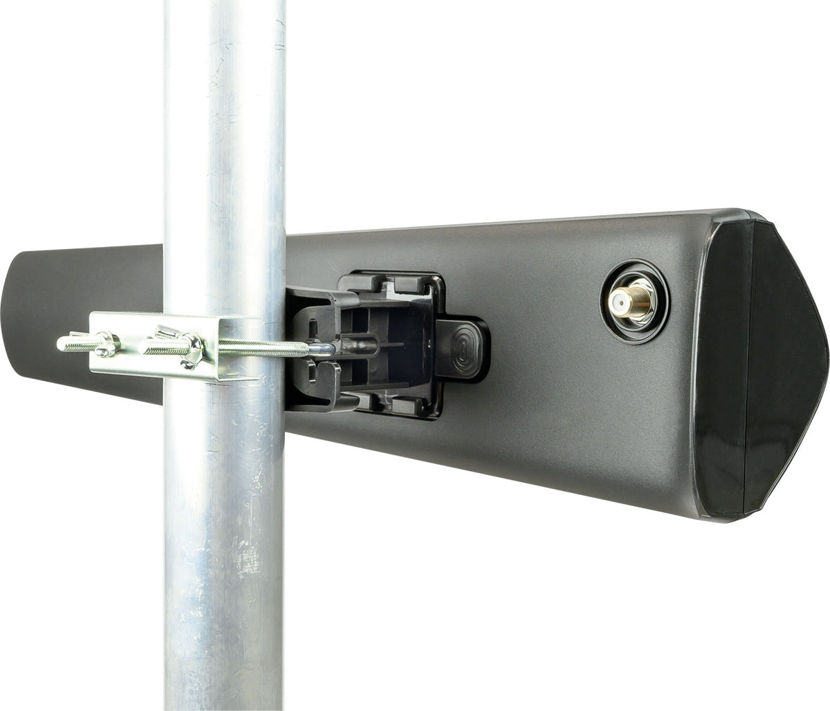 Outdoor antenna DVB-T2 UHF VHF DAB+ active