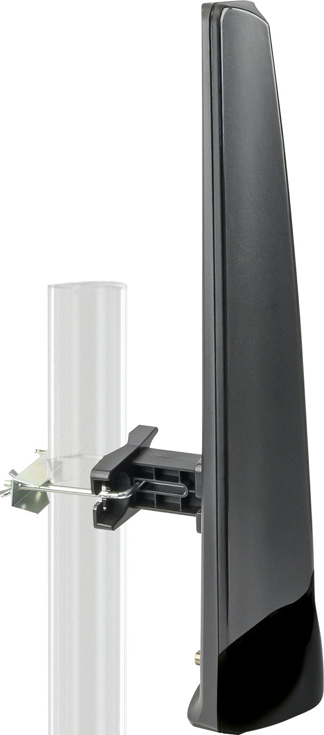 Outdoor antenna DVB-T2 UHF VHF DAB+ active