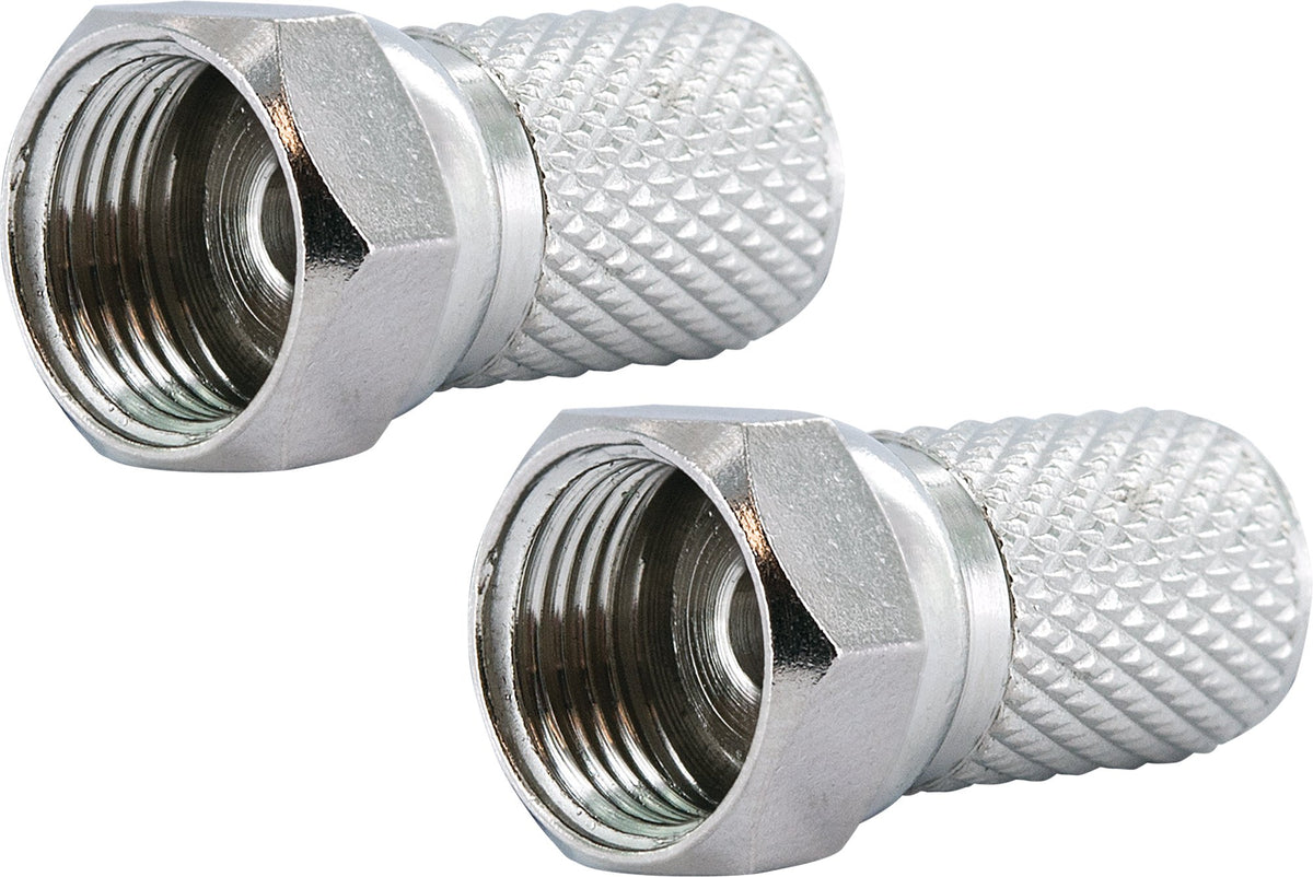 F-Aufdrehstecker 2 - 50 Stk. Ø 7 mm