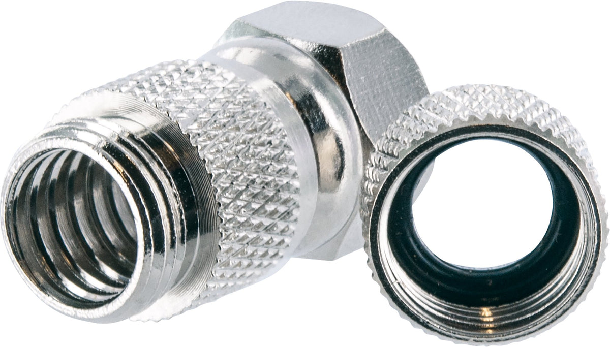 HQ F twist-on connector set of 2 (Ø 7 mm)