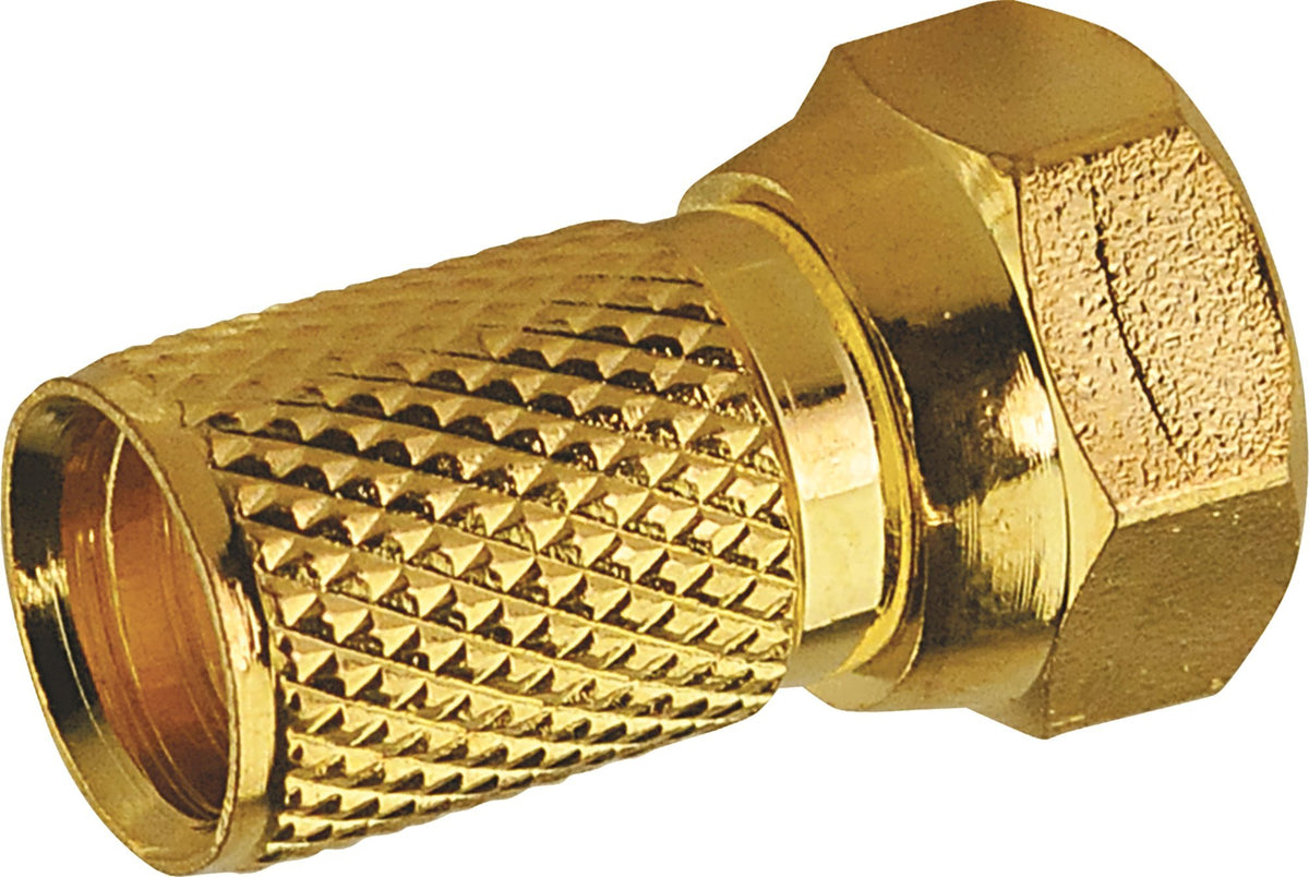 F screw-on plug (Ø 7 mm)