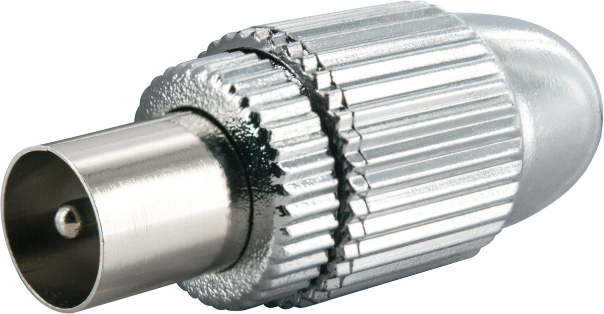 IEC-Stecker Ø 4 - 7,5 mm metallisiert