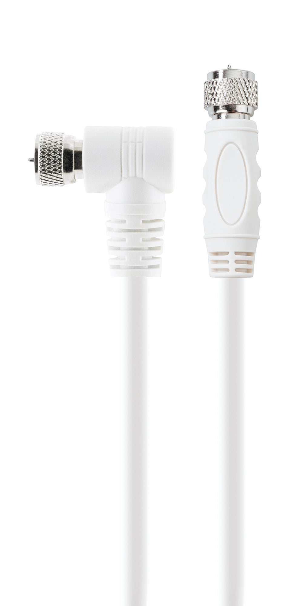 SAT-Anschlusskabel mit F-Winkelstecker 1,5 - 3 m 110 dB