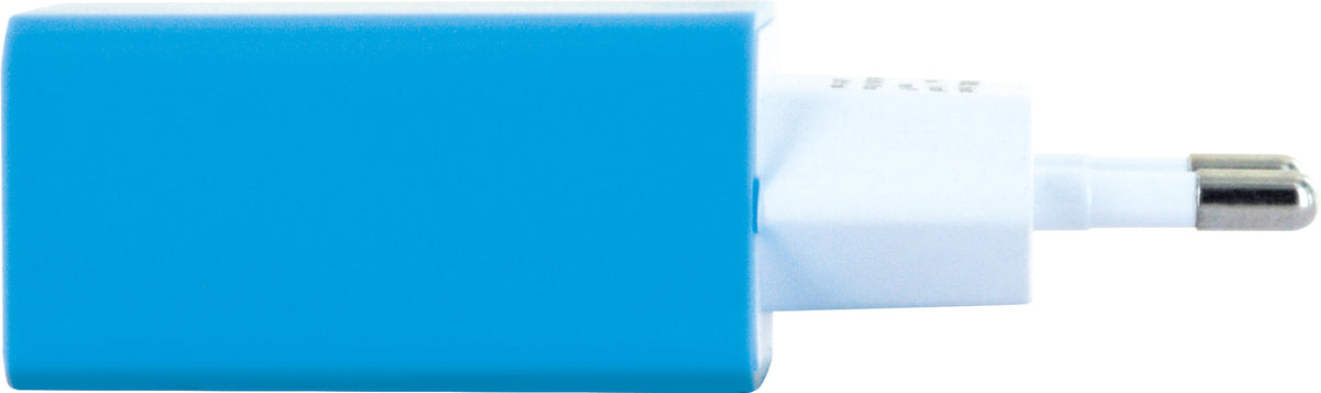 Ladegerät USB 2.0 A Pink/Blau