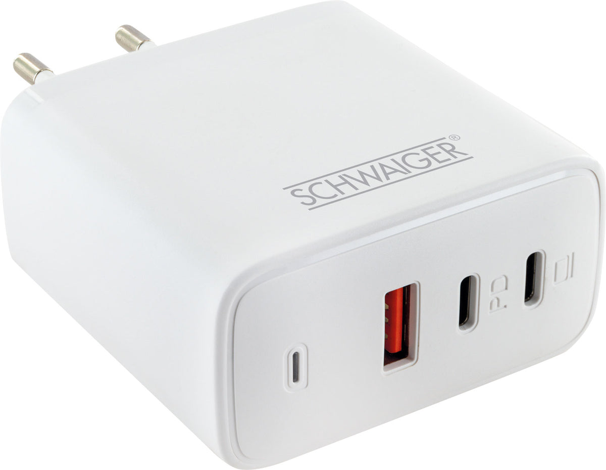 Schnell-Ladeadapter USB-C & A 65W