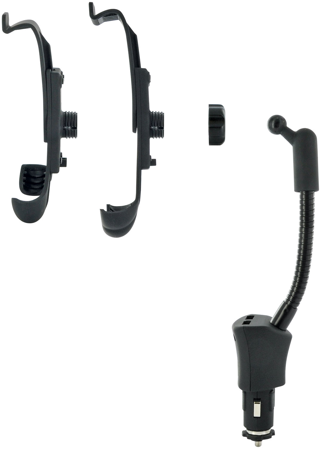 KFZ Smartphone Halterung Universal mit 2x USB-A Anschluss