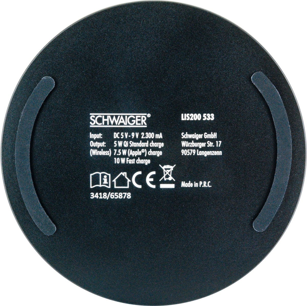 QI-Ladeplatte Ladestation Micro-USB