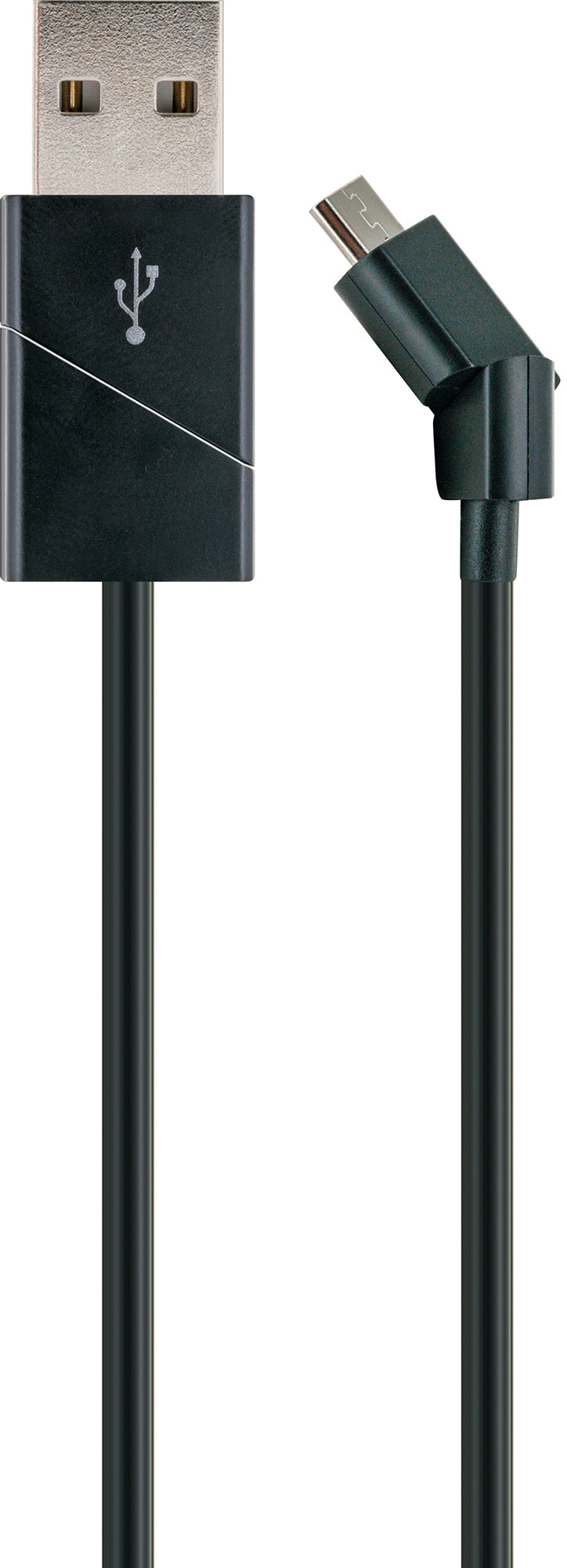 Micro USB sync & charging cable, rotatable