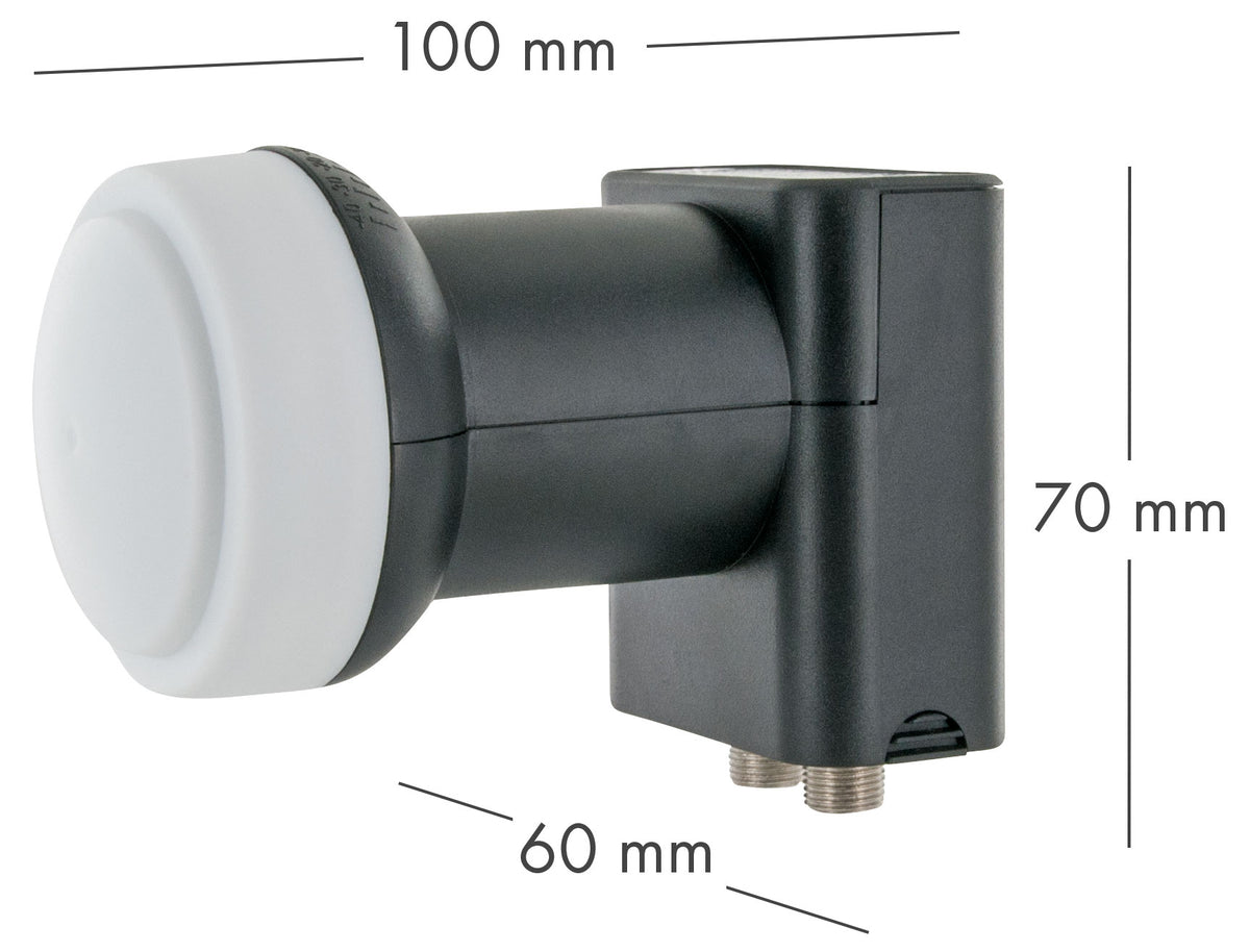 Satellitenanlage Set Anthrazit Stahl 55 cm