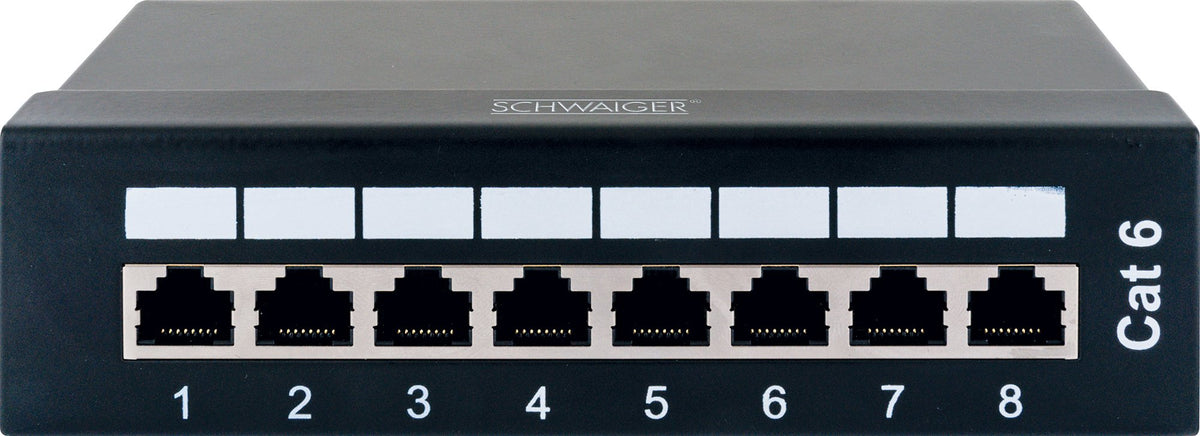 8-port patch panel