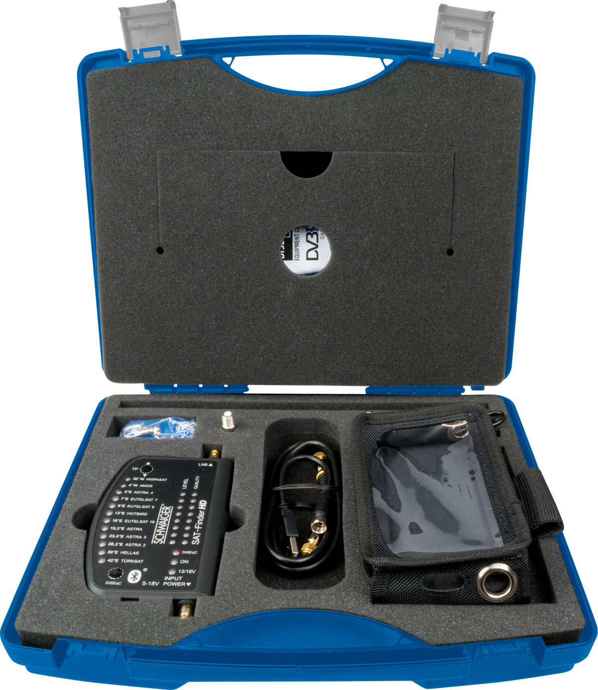 Sat Finder HD Set im Transportkoffer