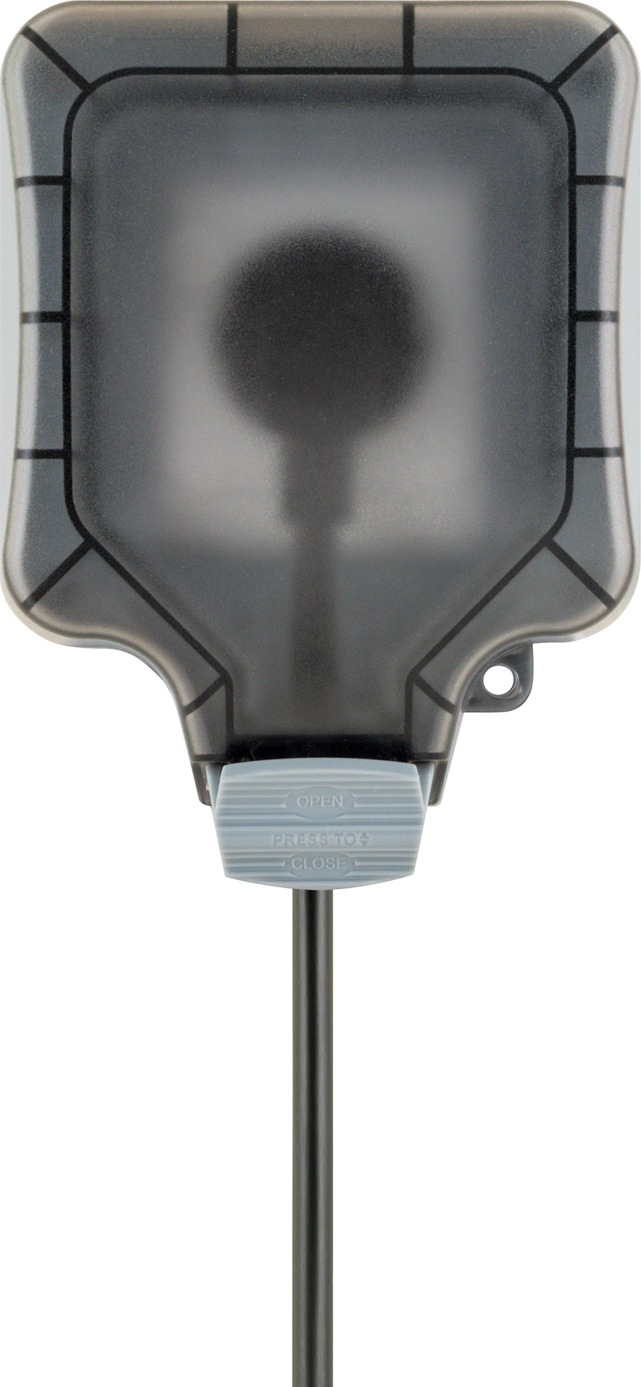 Außensteckdose für Winkelstecker