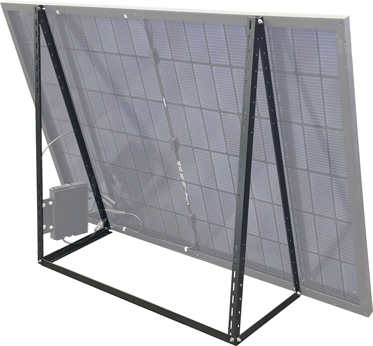 Alu Solarmodul Ständerwerk schwarz