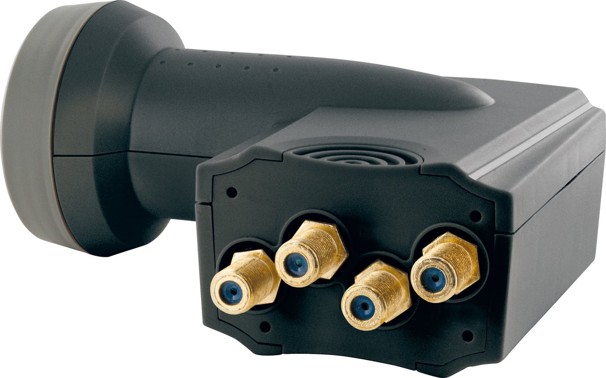 Quad LNB digital SUN PROTECT anthrazit