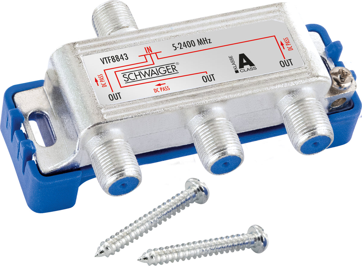 3-way distributor (8 dB)