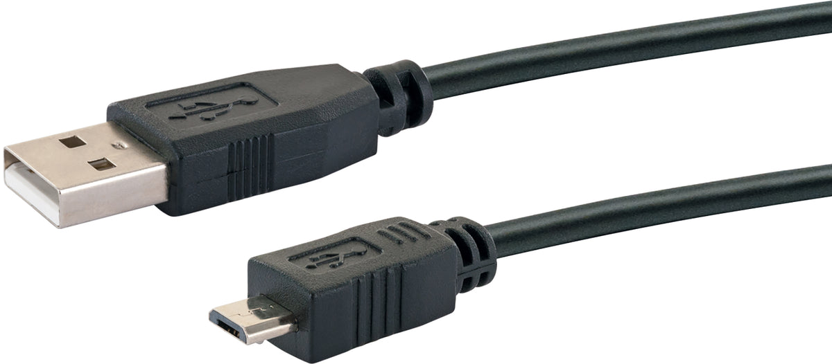Micro-USB auf USB-A Kabel 1/1,8 m