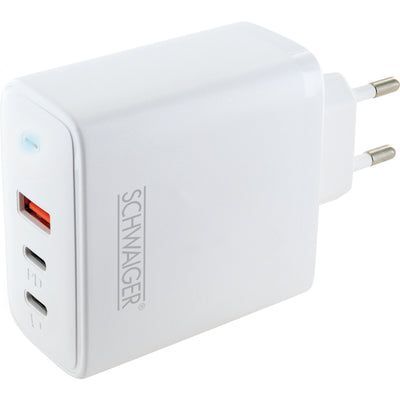 Schnell-Ladeadapter USB-C & A 65W