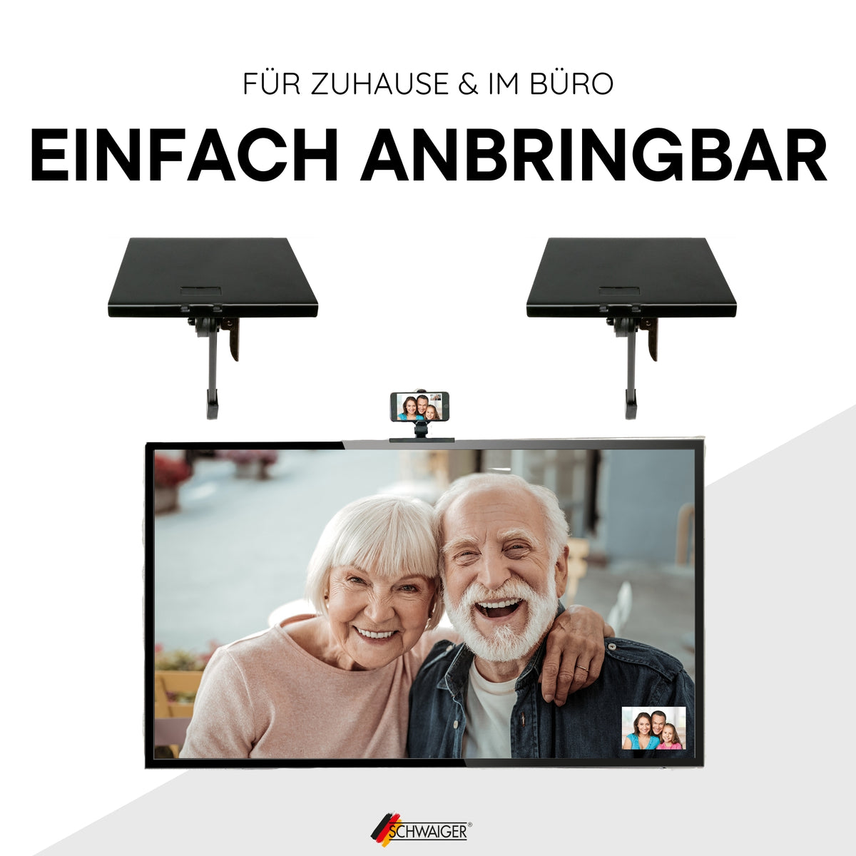 TV/Monitor-Ablage Set 15 cm