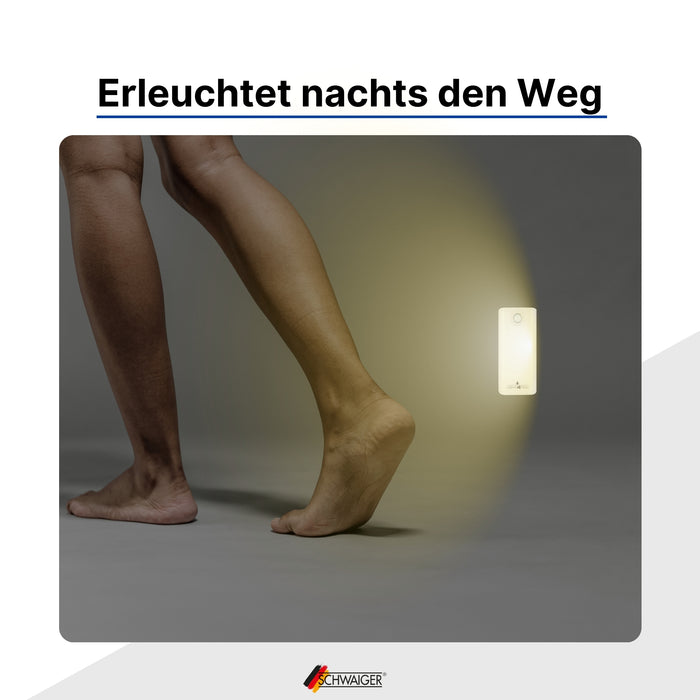 Bewegungssensor Leuchte mit abnehmbaren Licht