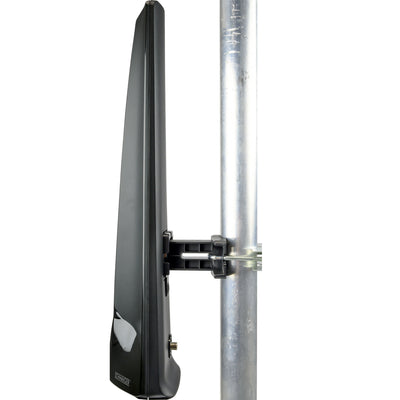 Outdoor antenna DVB-T2 UHF VHF DAB+ active