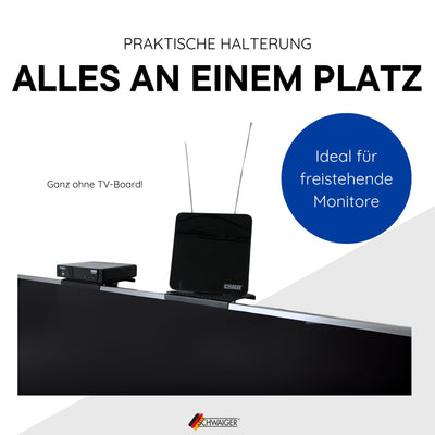 TV/Monitor-Ablage Set 15 cm