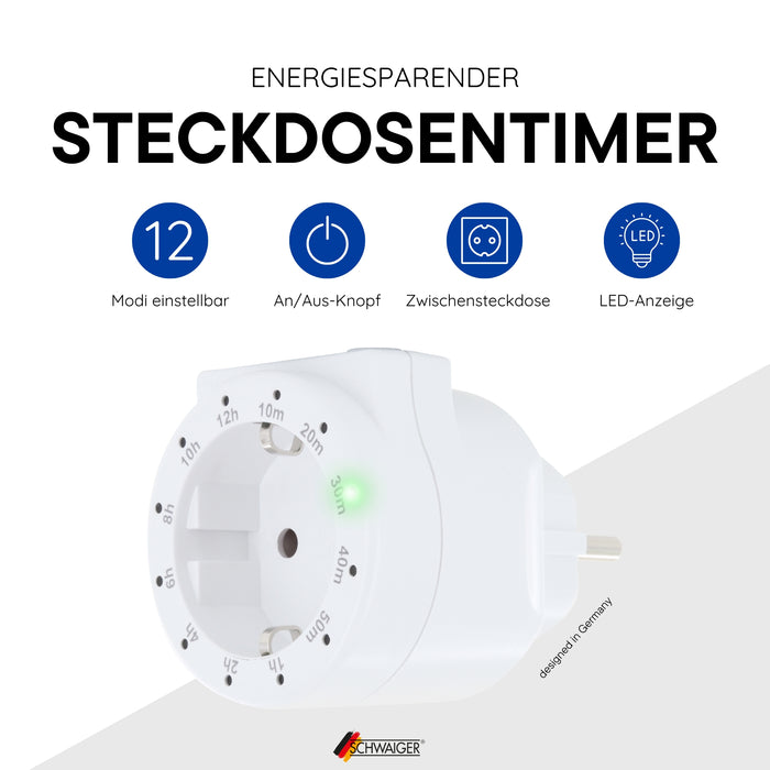 Timer Steckdosenadapter