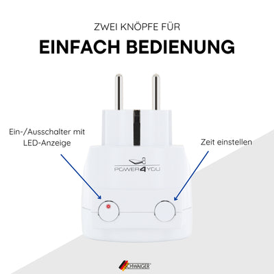 Timer Steckdosenadapter