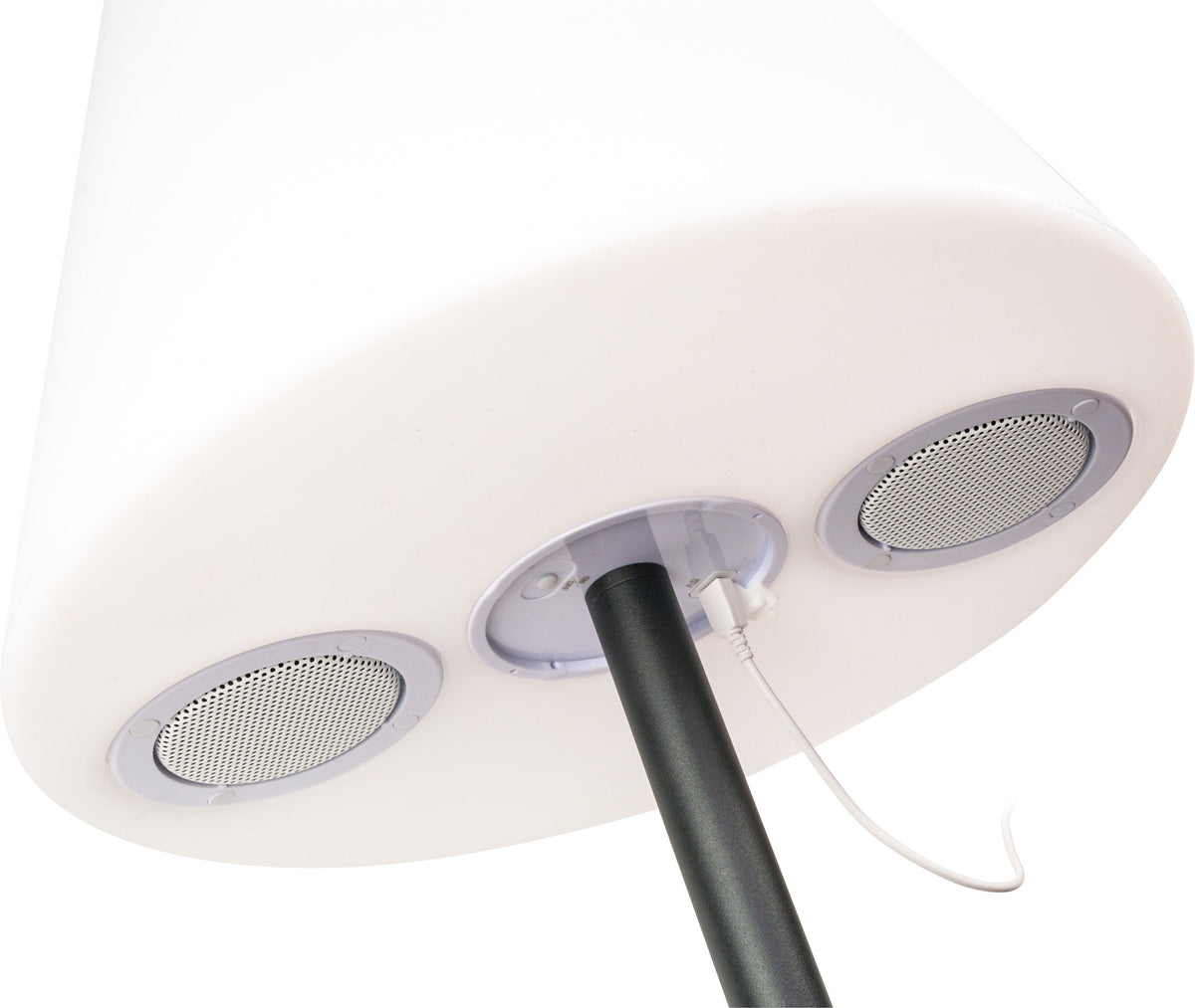 Solar-Stehleuchte mit Lautsprecher 1,5 m RGB
