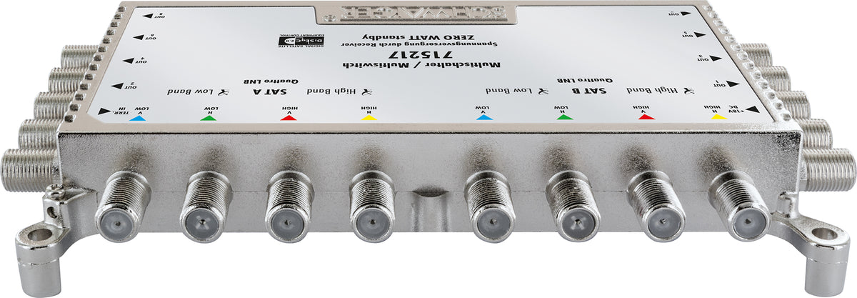 SAT multiswitch 9/8 with power supply
