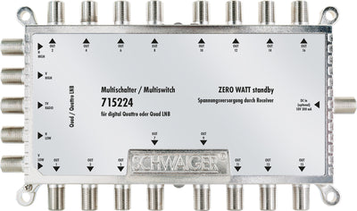SAT Multischalter 5/16 mit Netzteil