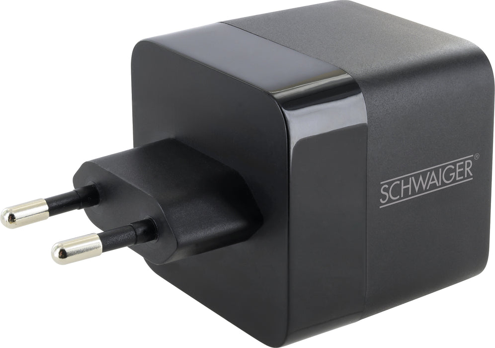 Schnell-Ladegerät mit ausziehbarem Kabel 65W