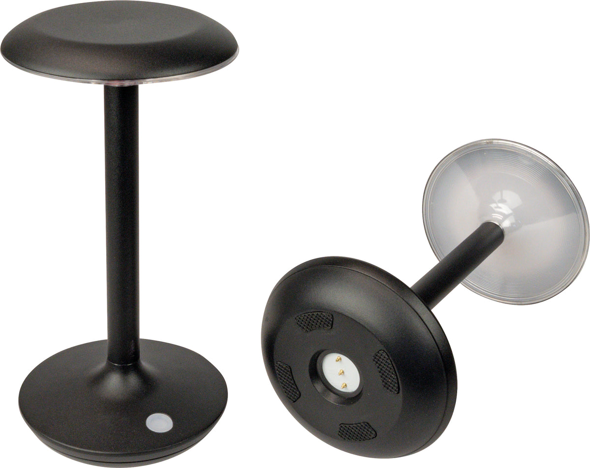 Tischleuchte 3er Set mit Ladeplatte