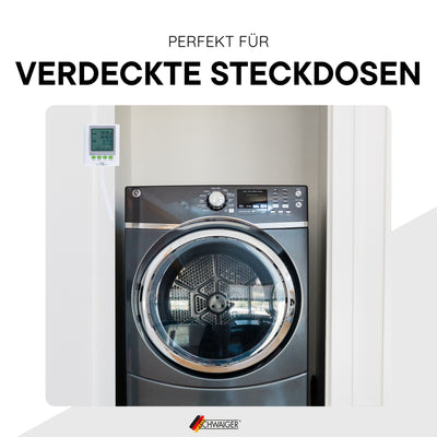 Energiekostenmessgerät mit verlängertem Display