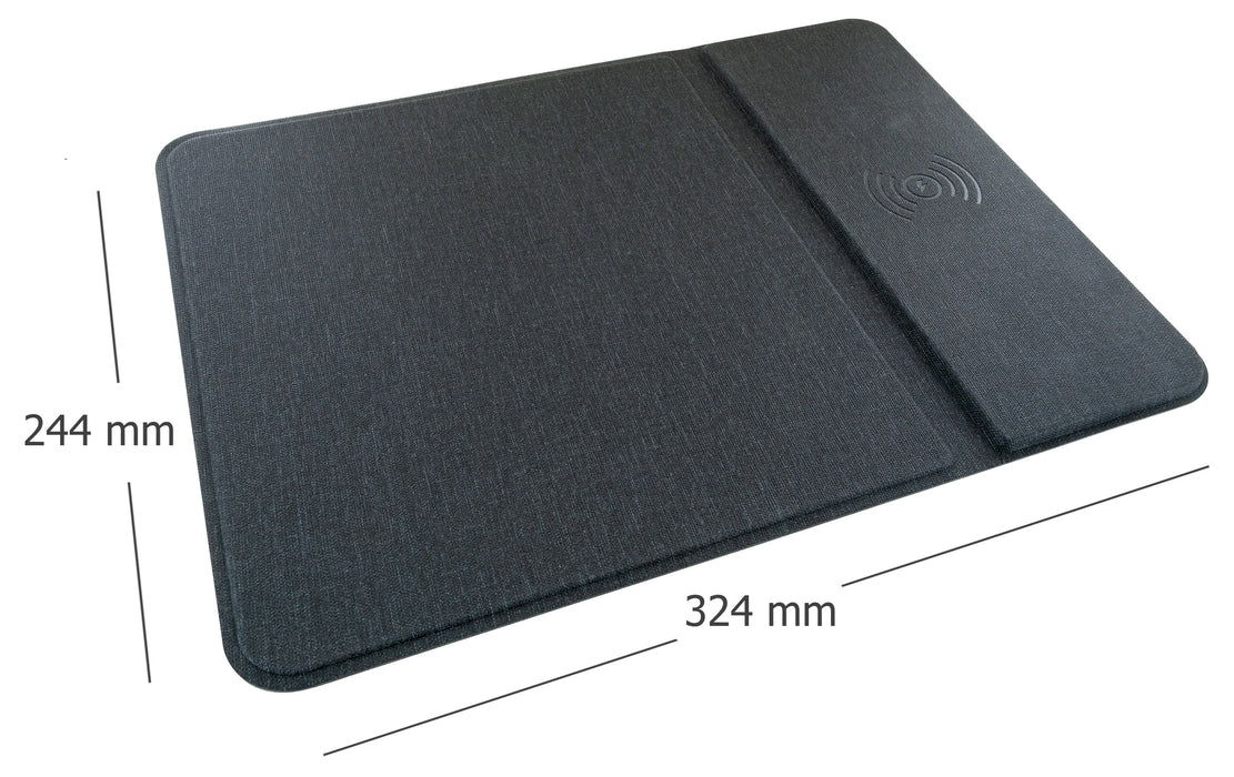 Kabellose PC-Maus mit QI-Mauspad