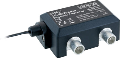 Two-device amplifier (2x 8 dB)