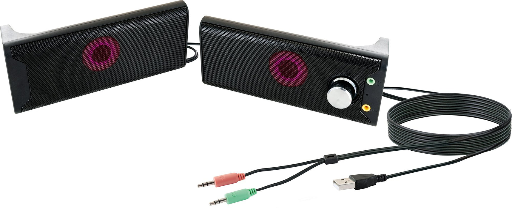 Computer Soundbar teilbar zu Lautsprechern