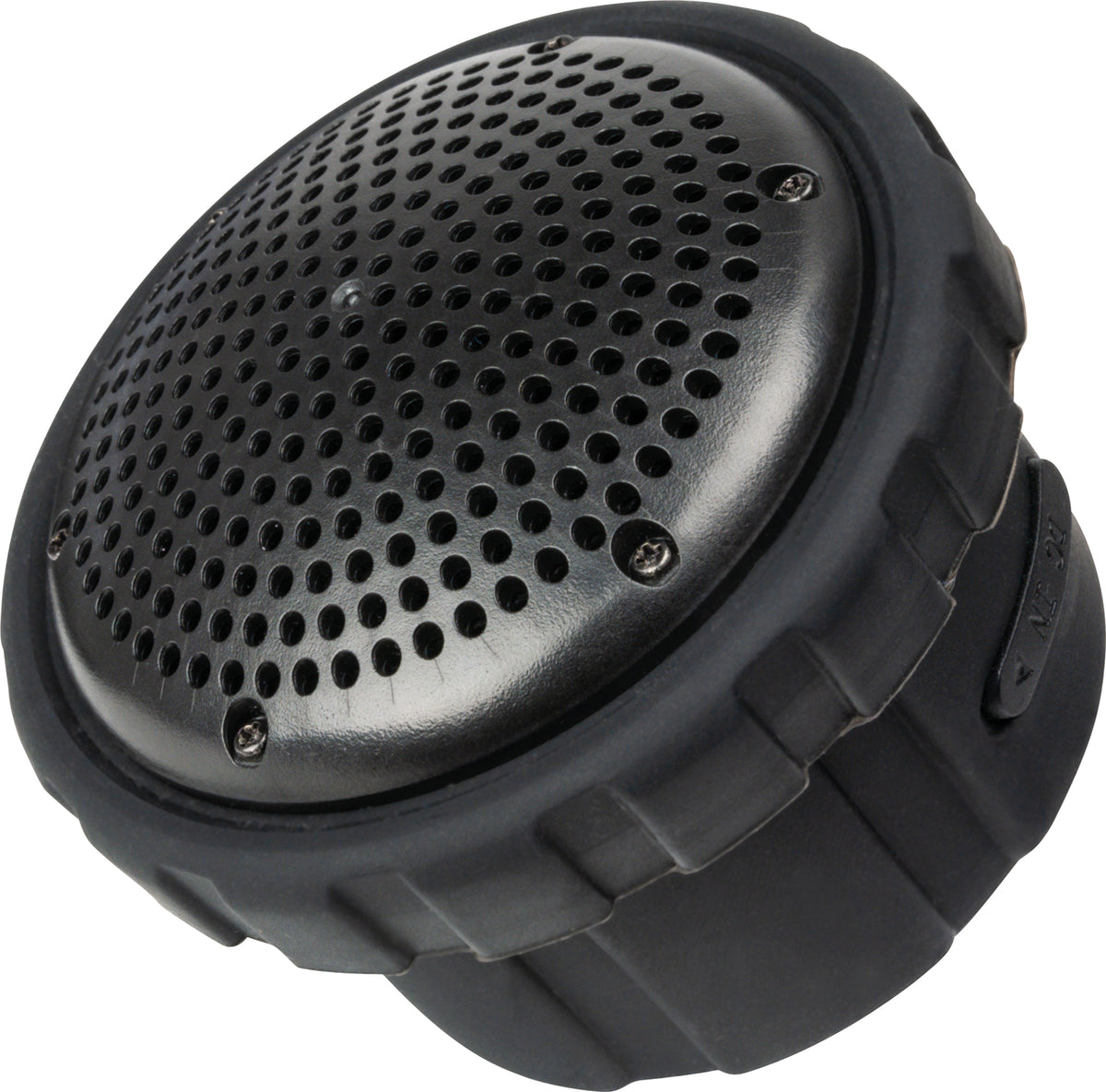 LED camping light on a tripod with detachable lights and Bluetooth speakers