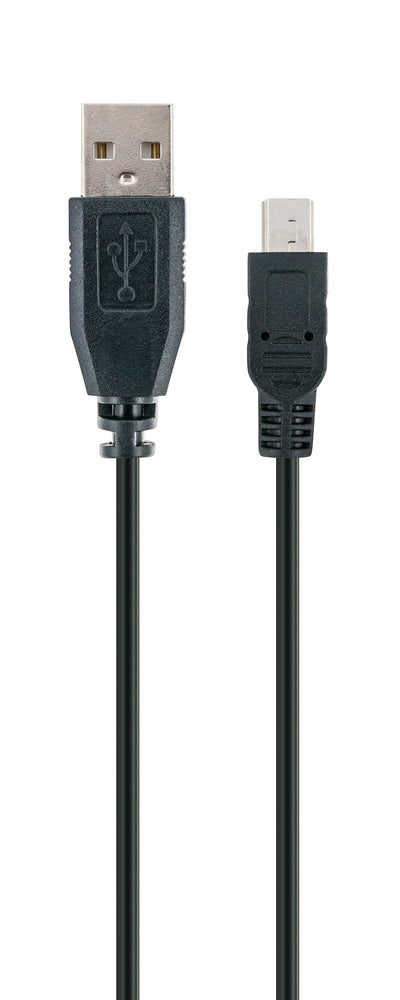 USB Mini-B Stecker auf USB-A Kabel 1/1,8 m