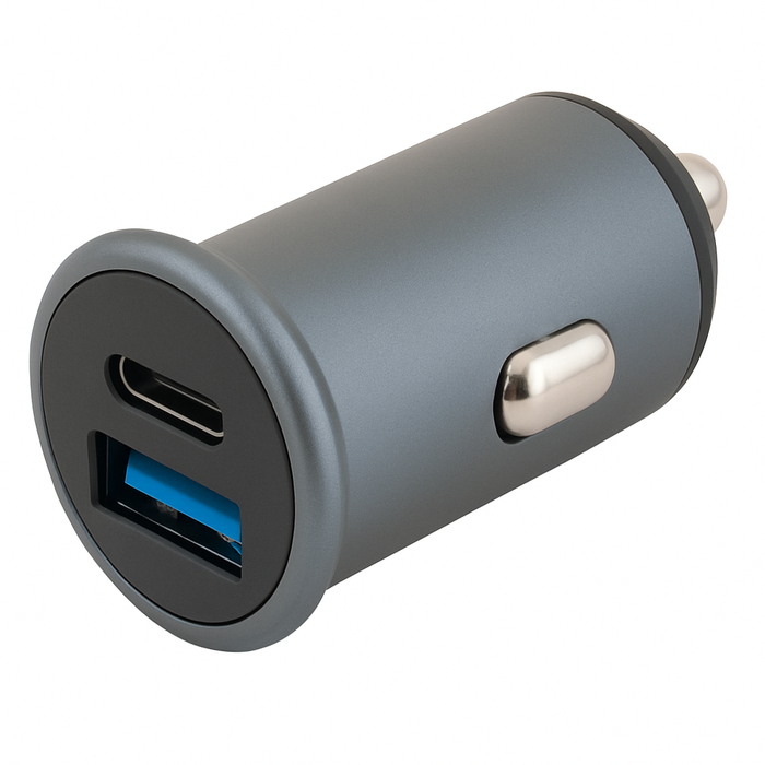 KFZ Ladeadapter 12/24V USB C & A