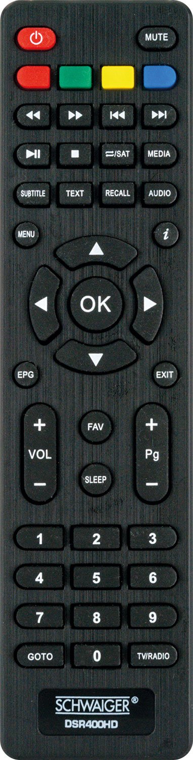 SAT-Receiver digital FULL HD FTA vorprogrammiert