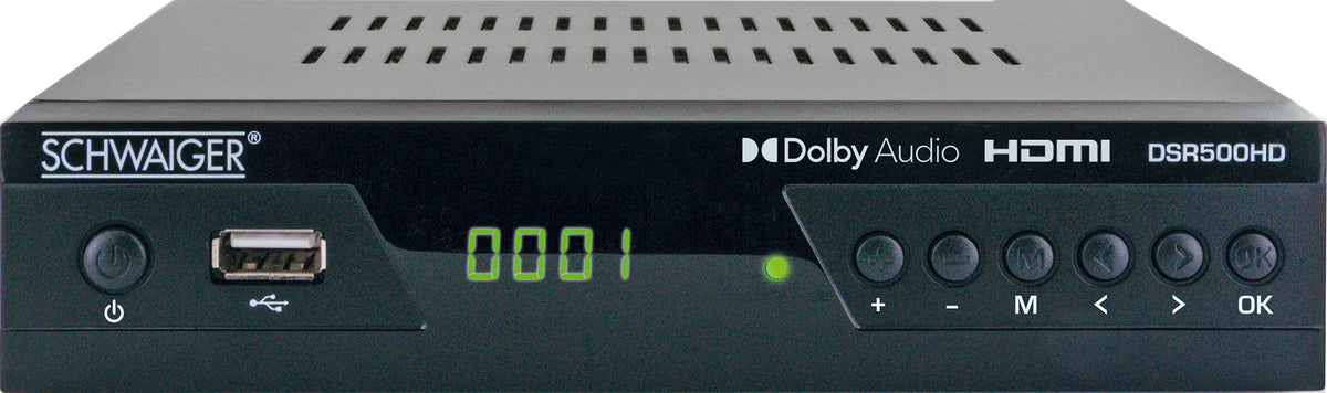 SAT receiver digital FULL HD FTA pre-programmed