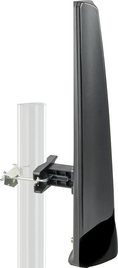Outdoor antenna DVB-T2 UHF VHF DAB+ active