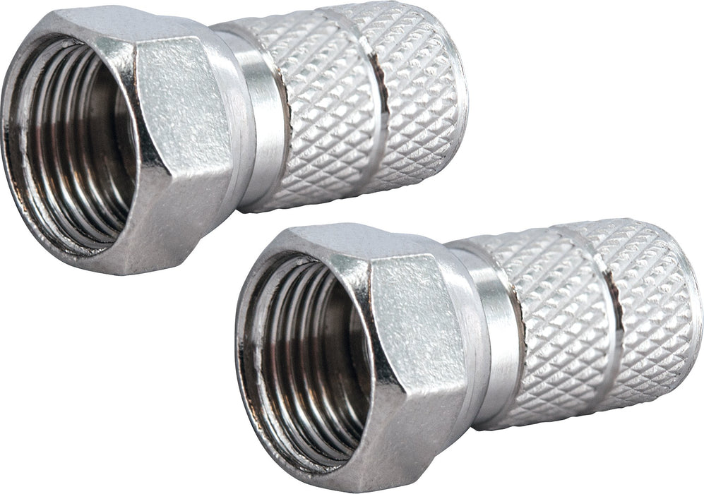 F-Aufdrehstecker 2 - 10 Stk. Ø 6,5 mm