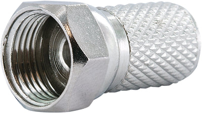 F twist-on connector set of 10 (Ø 7.5 mm)