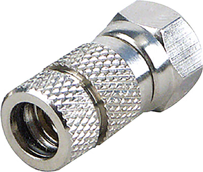 HQ F twist-on connector set of 2 (Ø 7 mm)