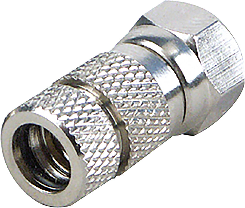 F-Aufdrehstecker 2er Set mit doppelseitiger Dichtung Ø 7 mm