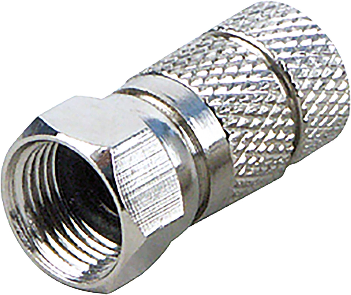 HQ F twist-on connector set of 2 (Ø 7 mm)